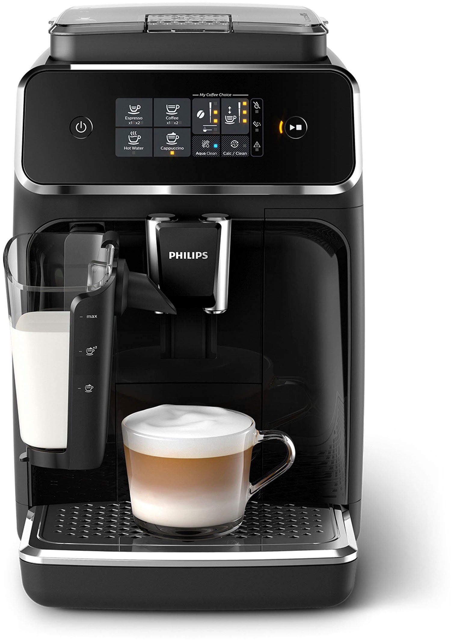 Philips Kaffeevollautomat 2200 Serie EP2231/40 LatteGo, klavierlackschwarz