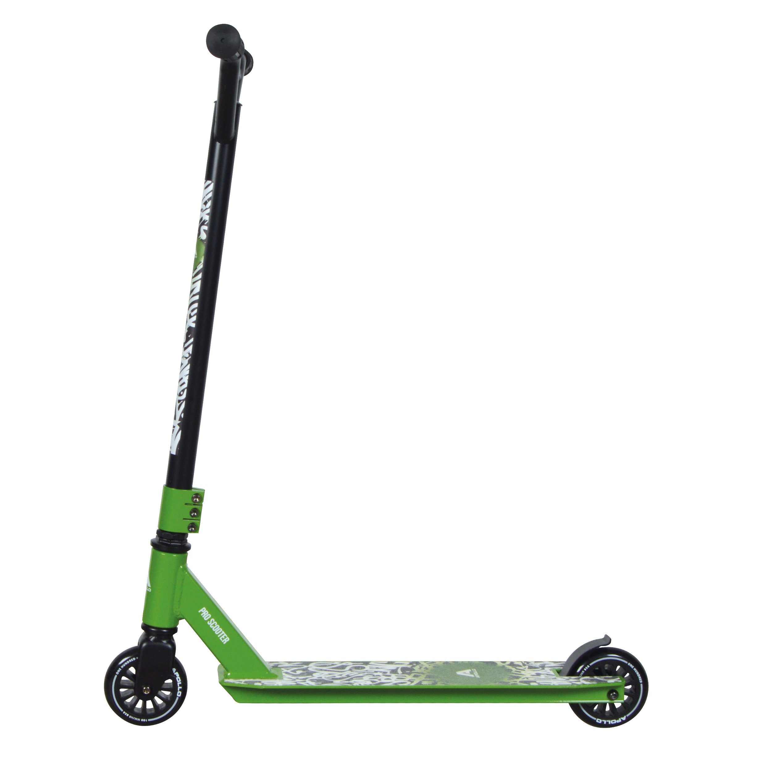 Apollo Stuntscooter Stunt Scooter - Graffiti Pro 4.0 - Funscooter für Kinder u. Erwachsene, Kickscooter mit ABEC9 Kugellagern Stuntscooter Freestyle Roller