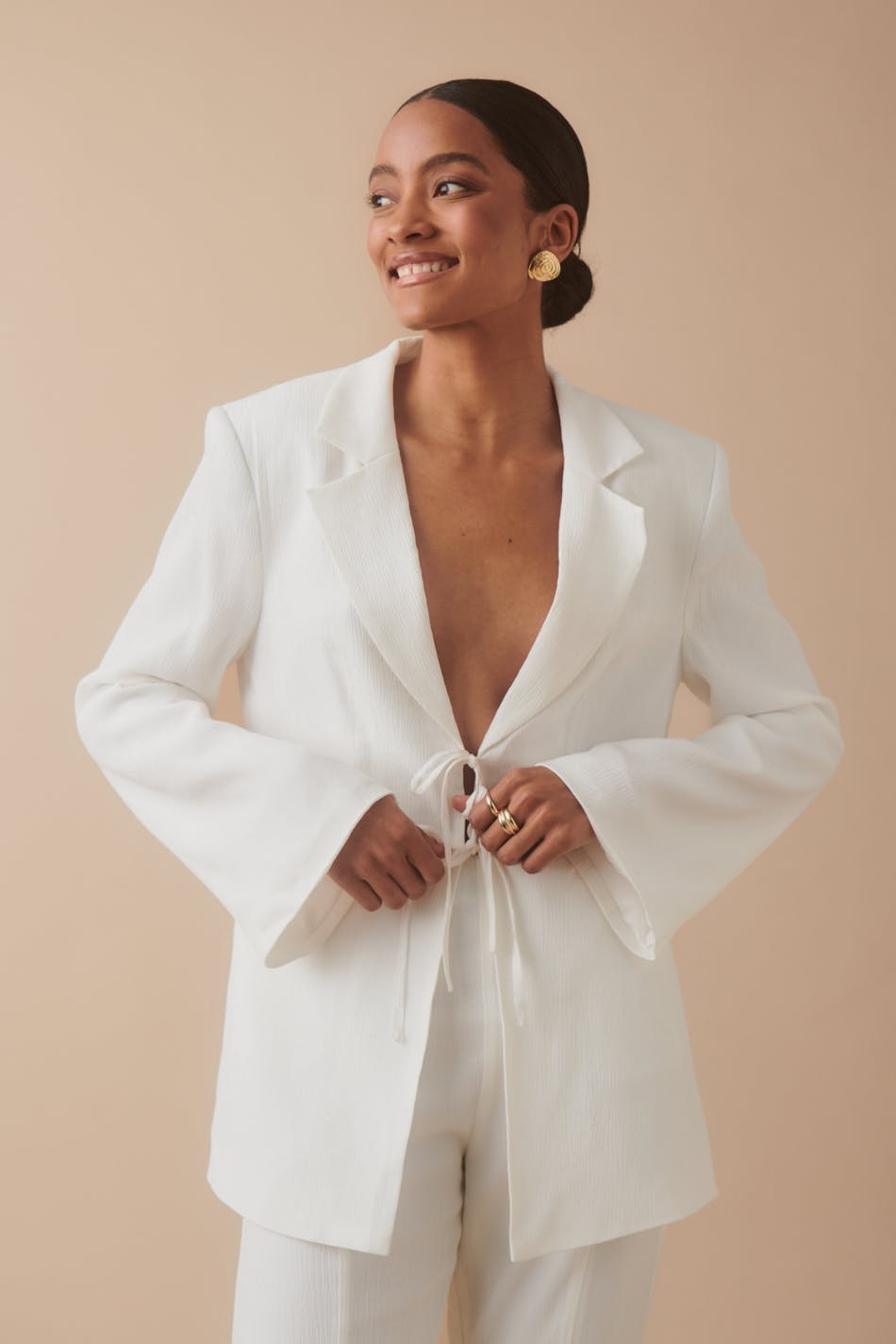 Shaped blazer