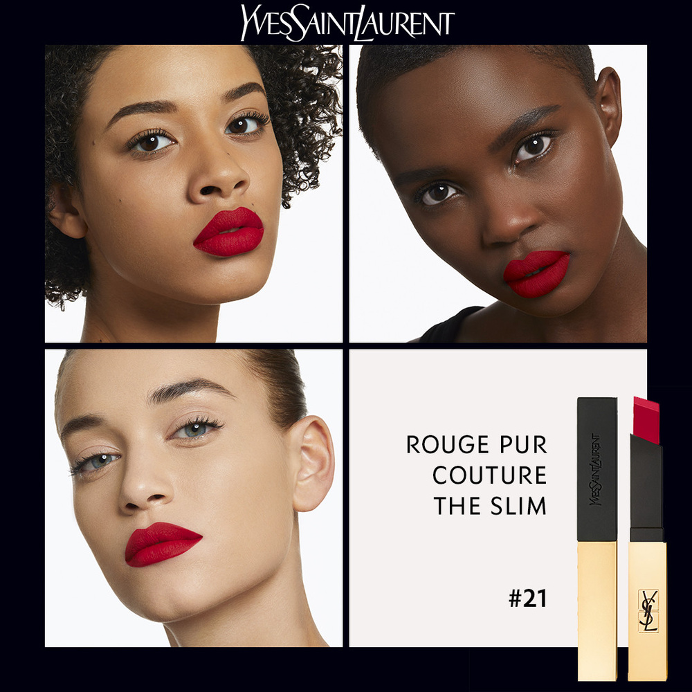 Yves Saint Laurent Rouge Pur Couture The Slim Rouge à Lèvres