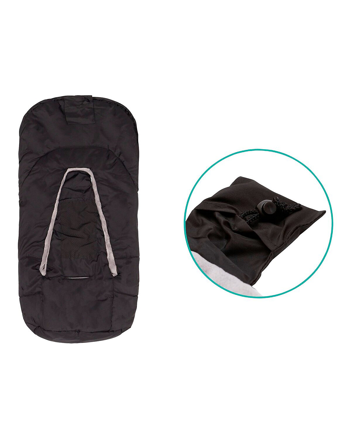 Winter-Fußsack Hella für Babyschale, Tragewanne
