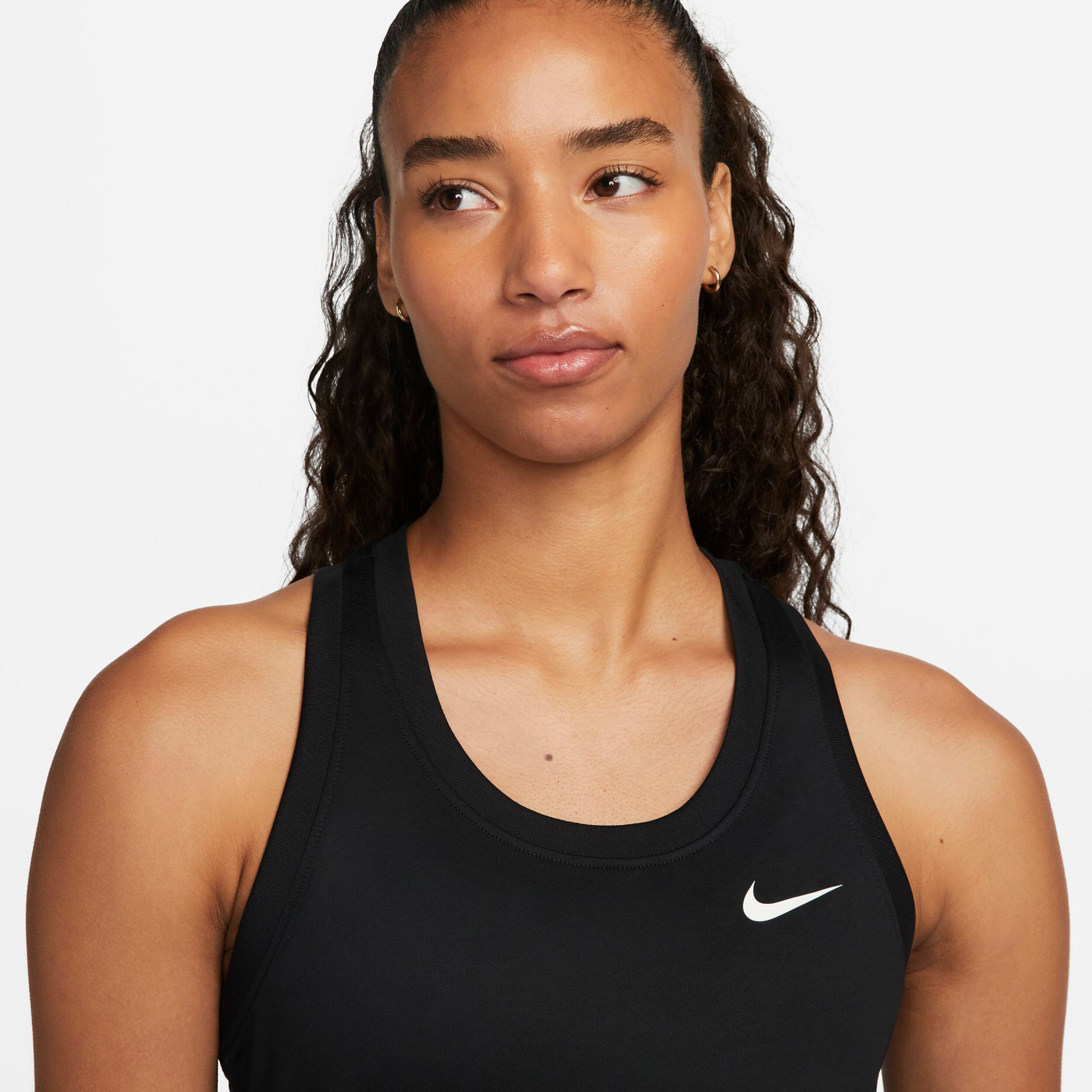 Dri-Fit Racerback Tank-Top Damen - Schwarz