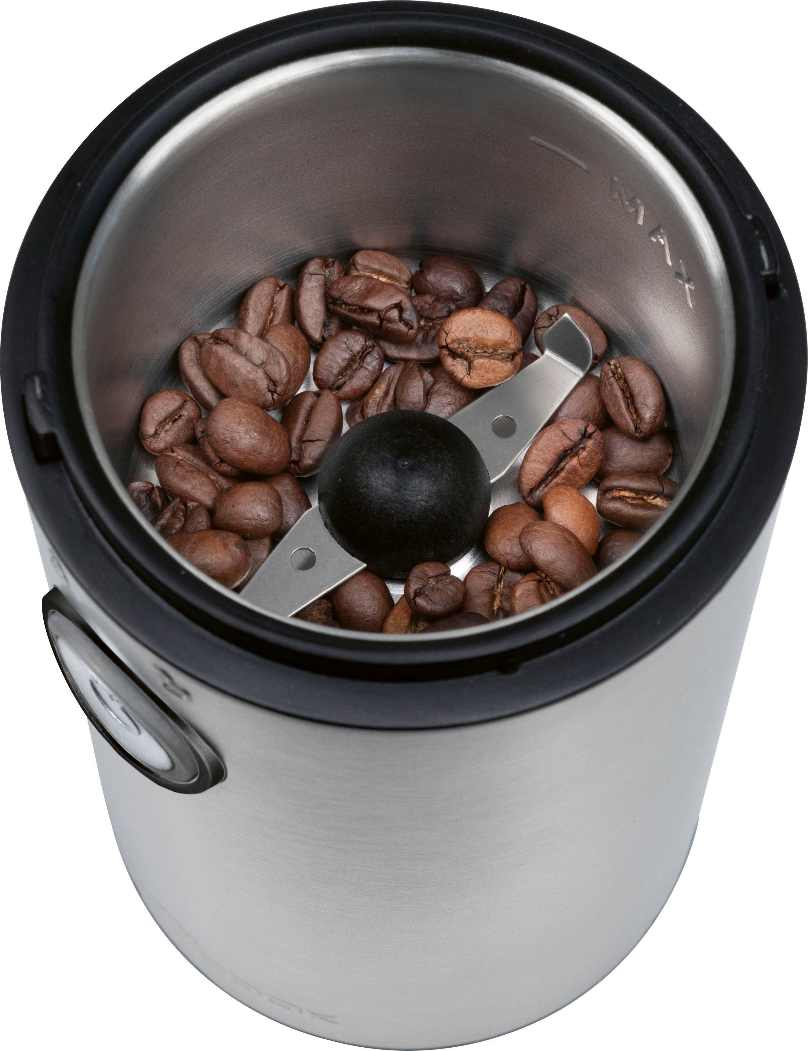 ProfiCook Kaffeemühle PC-KSW 1216, 150 W, Schlagmesser, 40 g Bohnenbehälter