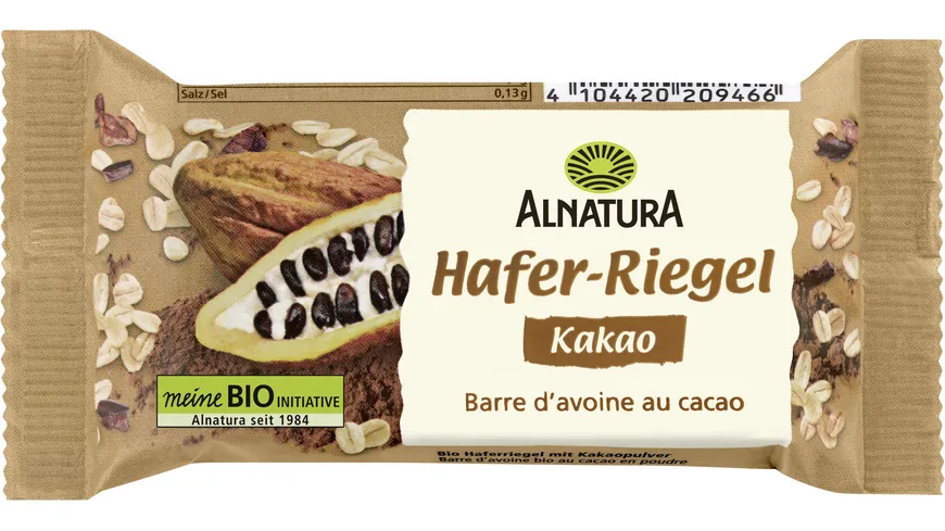 Alnatura Bio Hafer Riegel Kakao 60 g