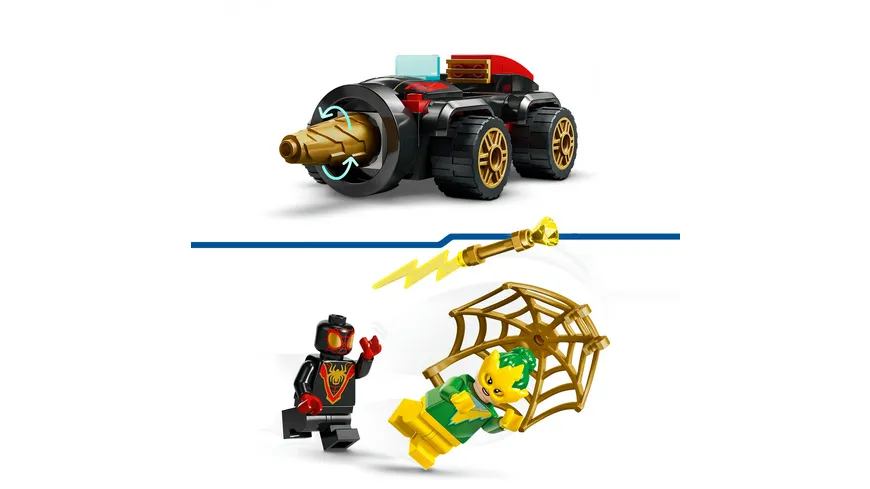LEGO Marvel Spidey und seine Super-Freunde 10792 Spideys Bohrfahrzeug Auto