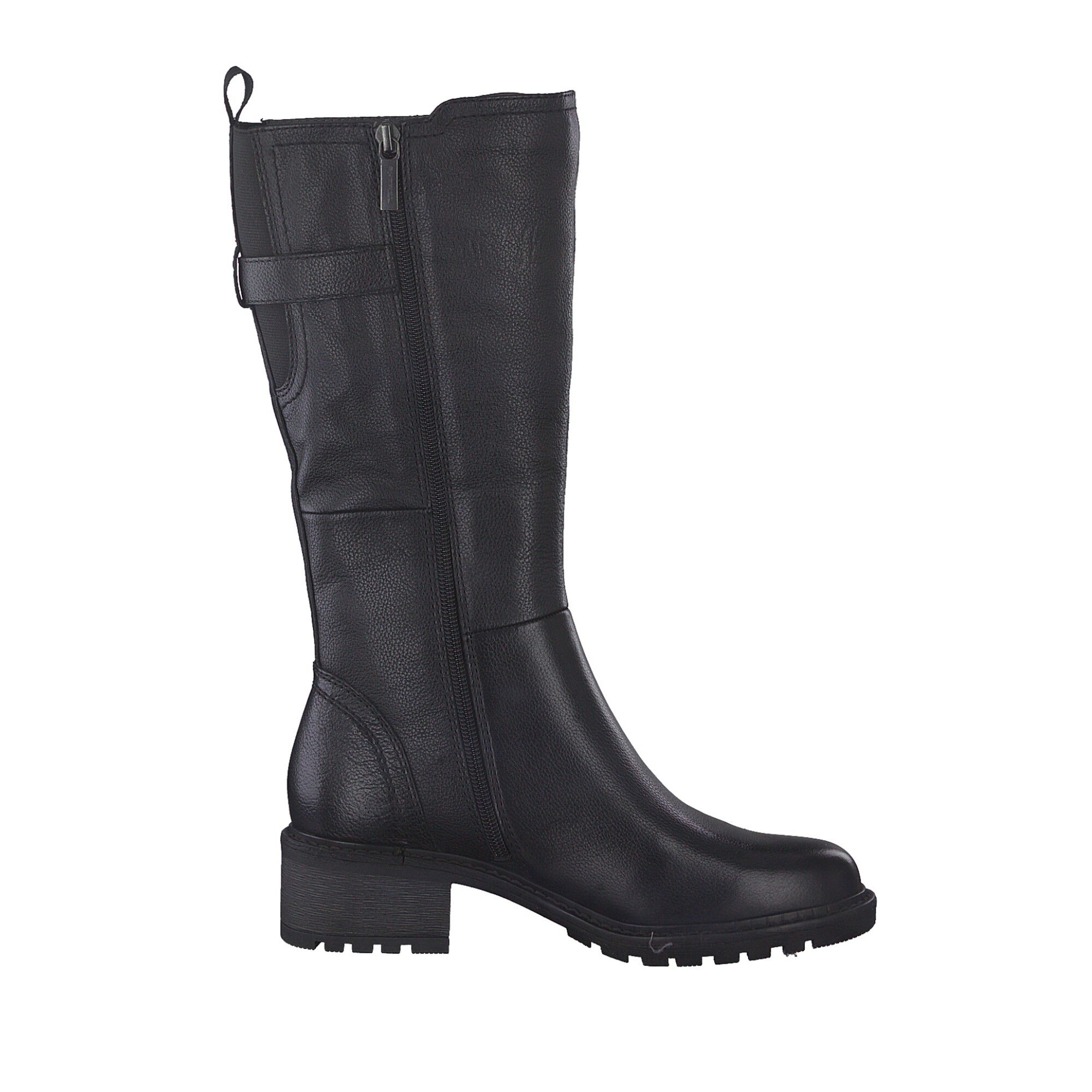 Bottes mi-hautes cuir