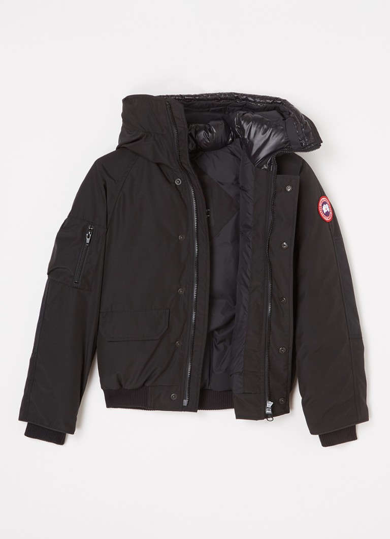 Jachetă bomber matlasată cu glugă Canada Goose Chilliwack