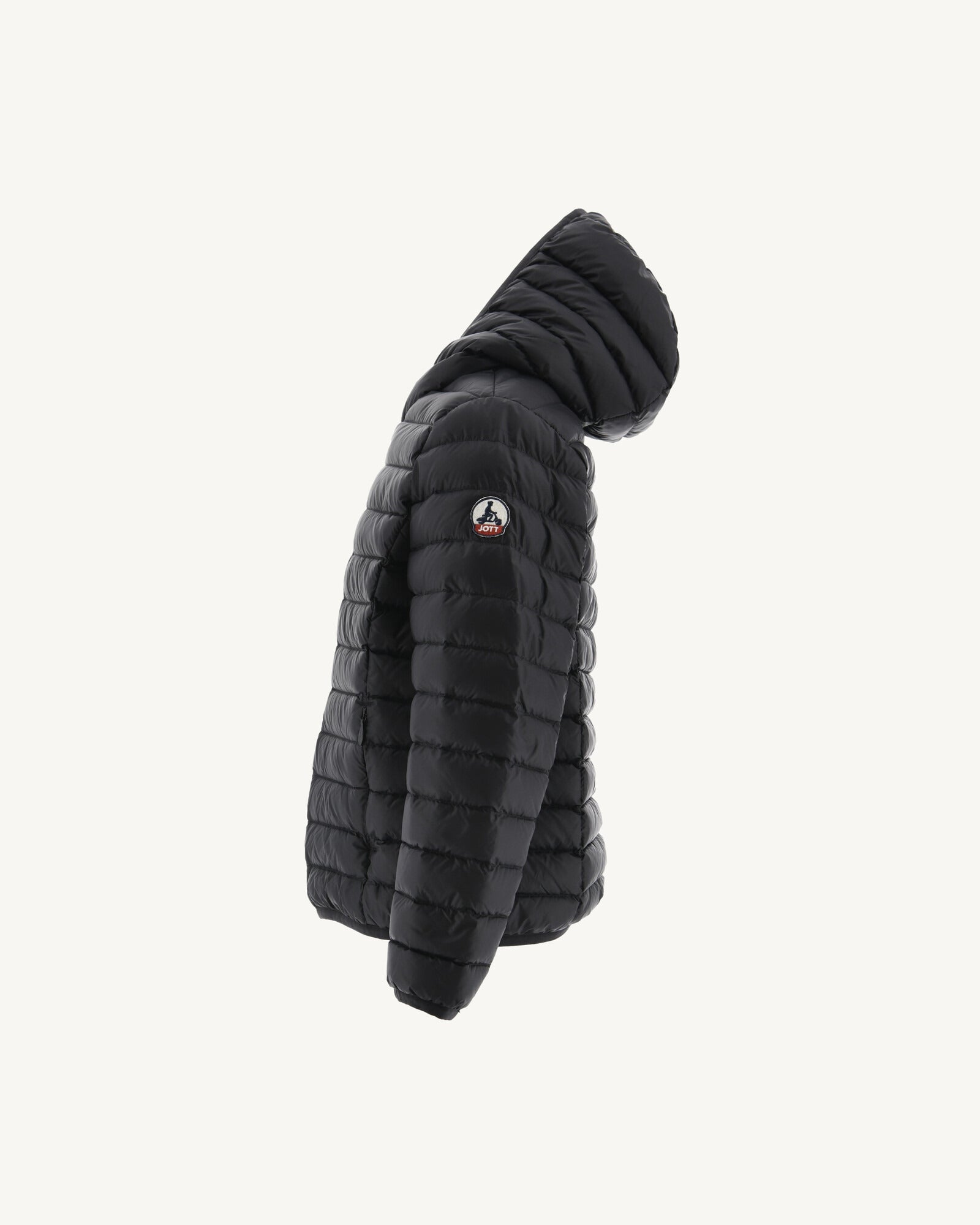 Doudoune légère à capuche enfant Noir Hugo