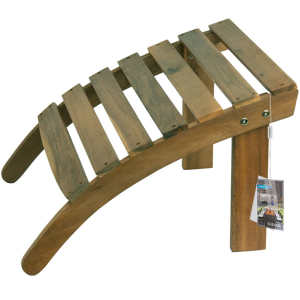DEUBA Deuba Fußstütze Adirondack Akazie 48x46x32cm braun