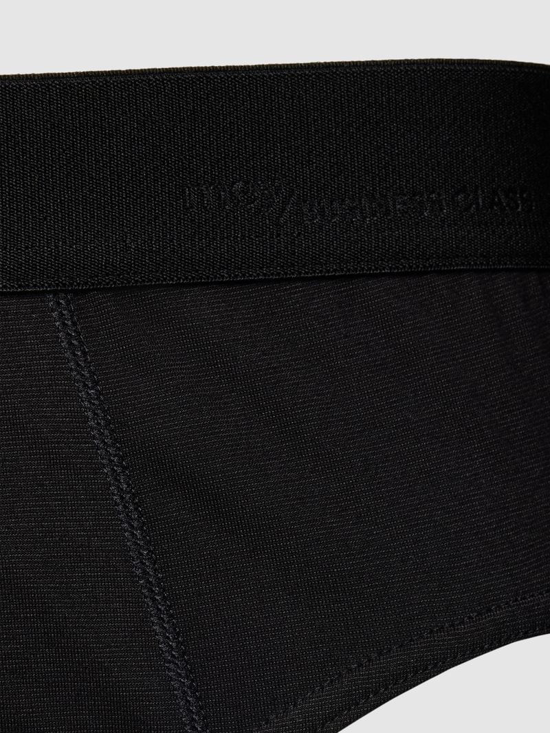 Slip mit elastischem Bund Modell 'Superior' in schwarz
