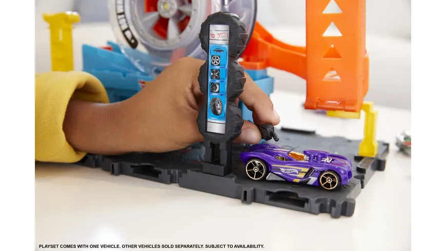Hot Wheels City Super Tire Shop