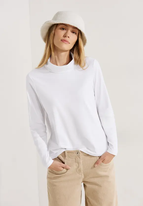 CECIL Jersey Basicshirt