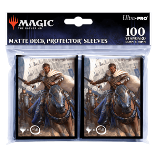 UP - The Lord of the Rings Tales of Middle-earth Sleeves 1 Featuring Aragorn for MTG (100 Sleeves)