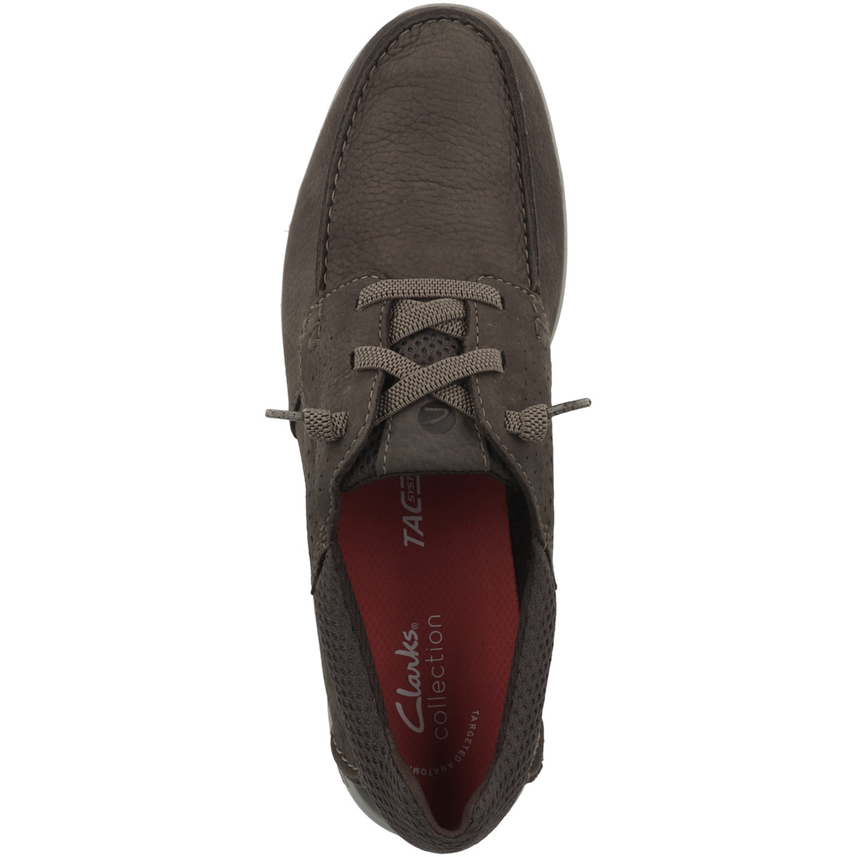 Clarks Gorwin Moc Sneaker Low braun