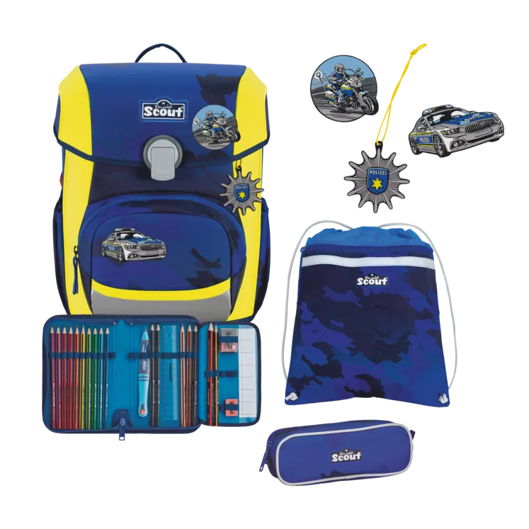Scout Neo DIN Blue Police