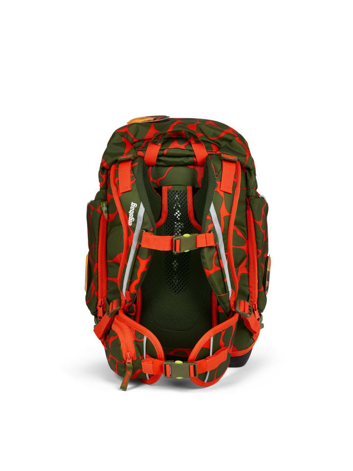 Ergobag Grundschulranzen Pack FeuerspeiBär in grün/rot günstig kaufen onesize