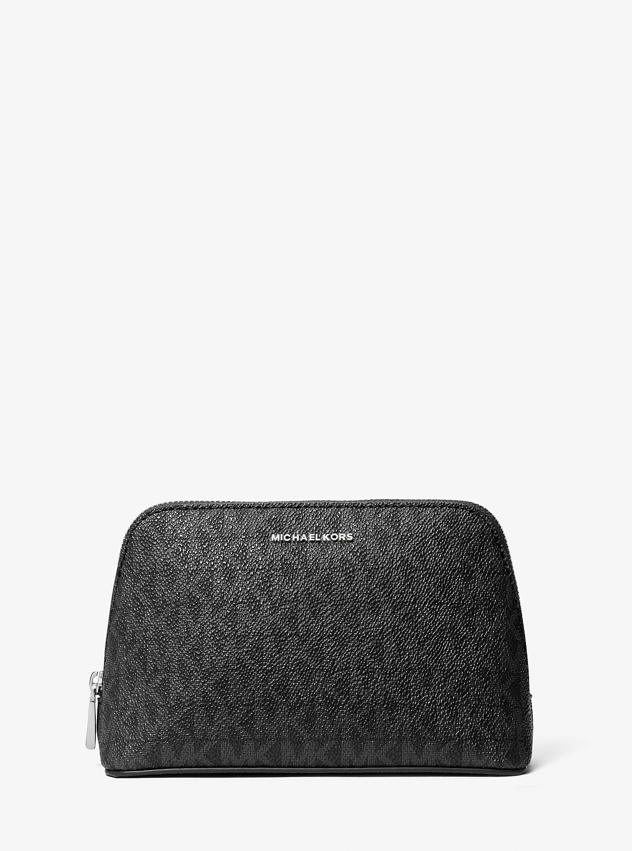 Jet Set Liten Signatur Logo Reisesett – SVART