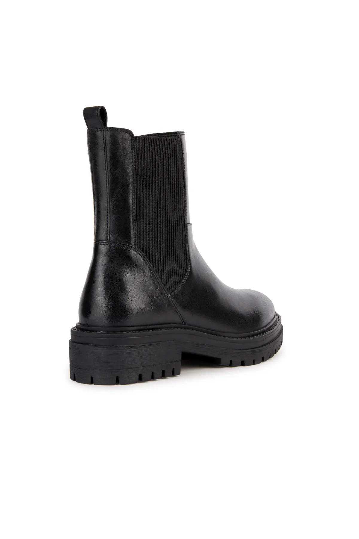 Geox  Stiefelette - Schwarz - Blockabsatz