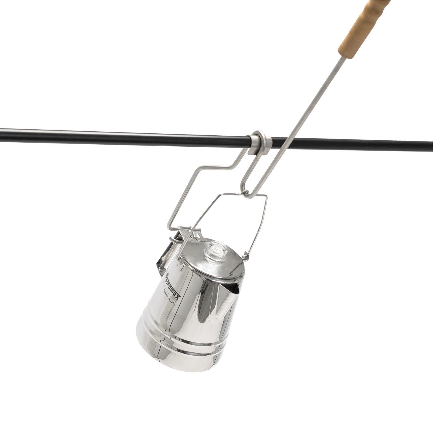 Ausgießhilfe für Edelstahl Perkolator