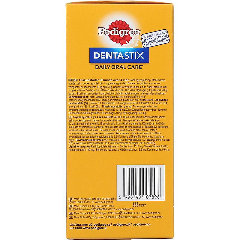 Pedigree Dentastix 28 stk medium Pedigree