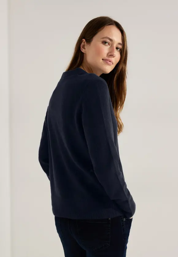 CECIL Cardigan mit Ziernähten