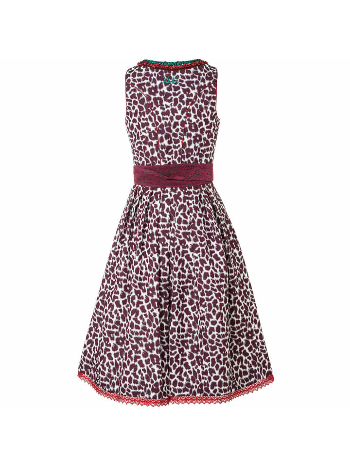 Wiesnkönig Dirndl Enza in Rot günstig kaufen