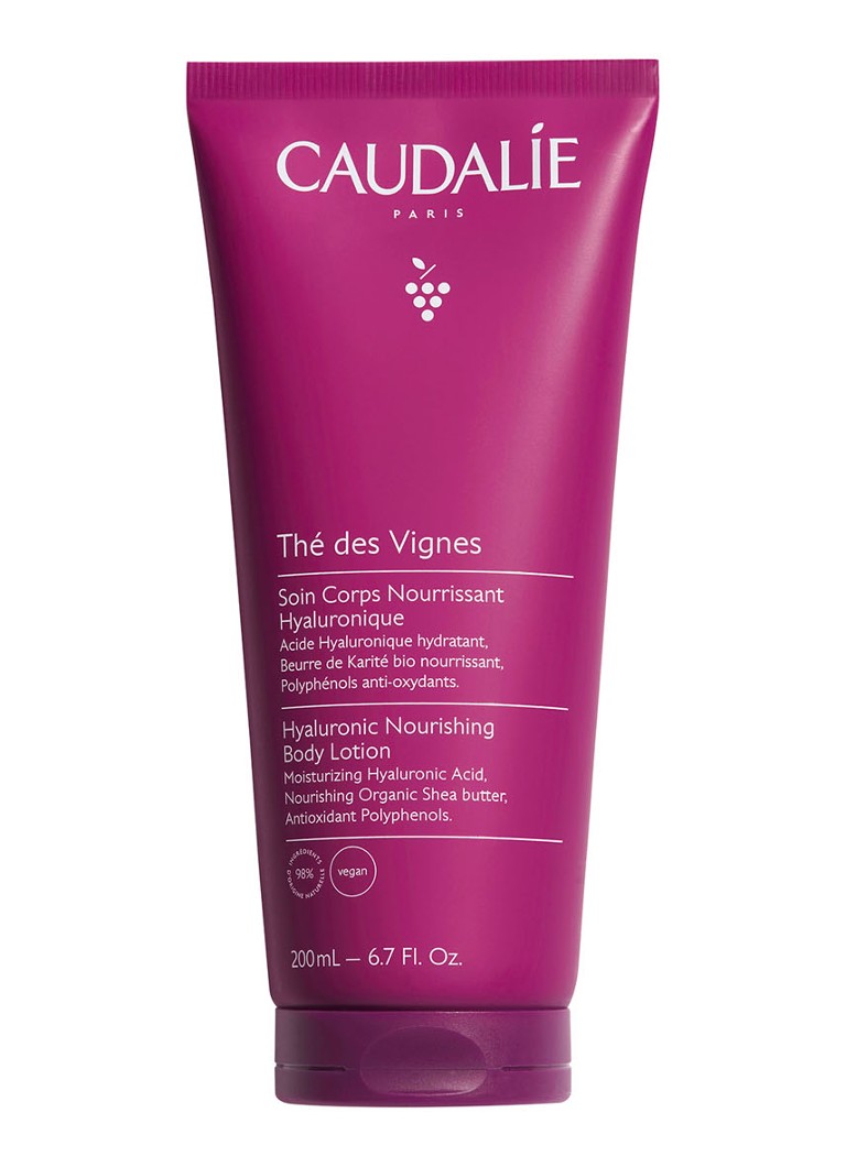 Loțiune de corp hrănitoare Caudalie Thé des Vignes cu acid hialuronic