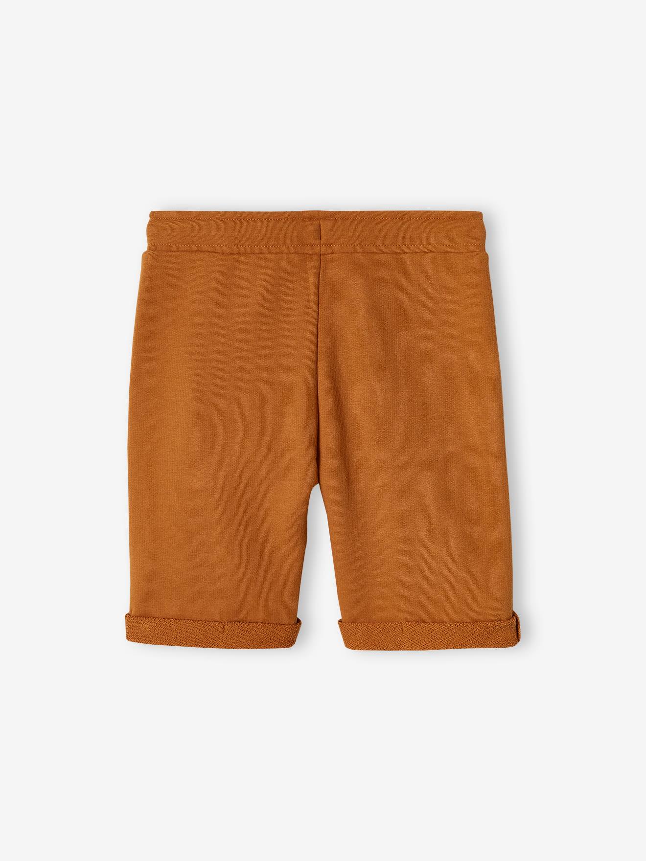 Bermuda Basics garçon en molleton anthracite