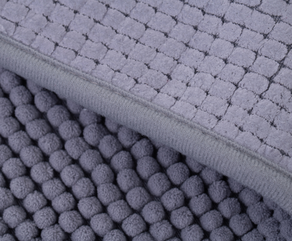 Duschvorlage Chenille anthrazit