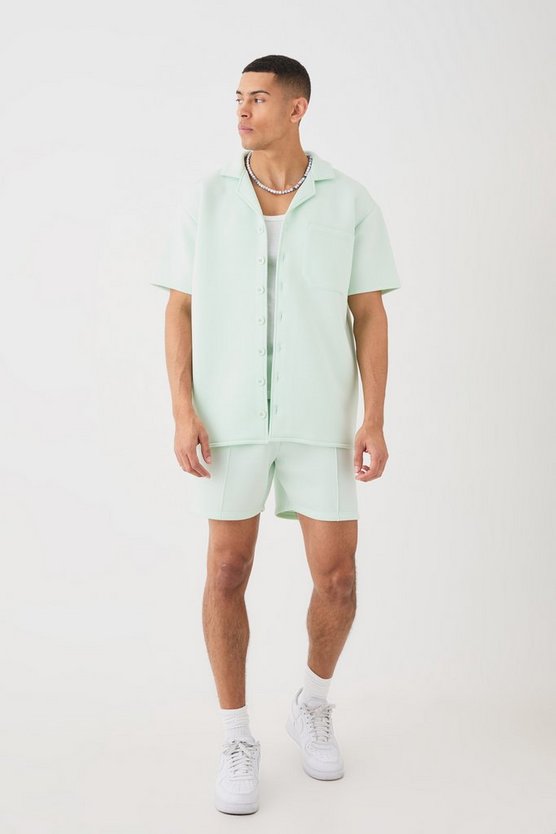 Oversize Scuba Hemd und Shorts
