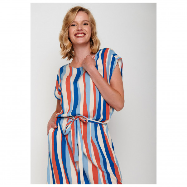 GreenBomb - Women's Dancing Stripes Step Dress - Kleid