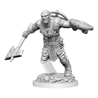 D&D Nolzur's Marvelous Miniatures: Earth Genasi Fighter (2)