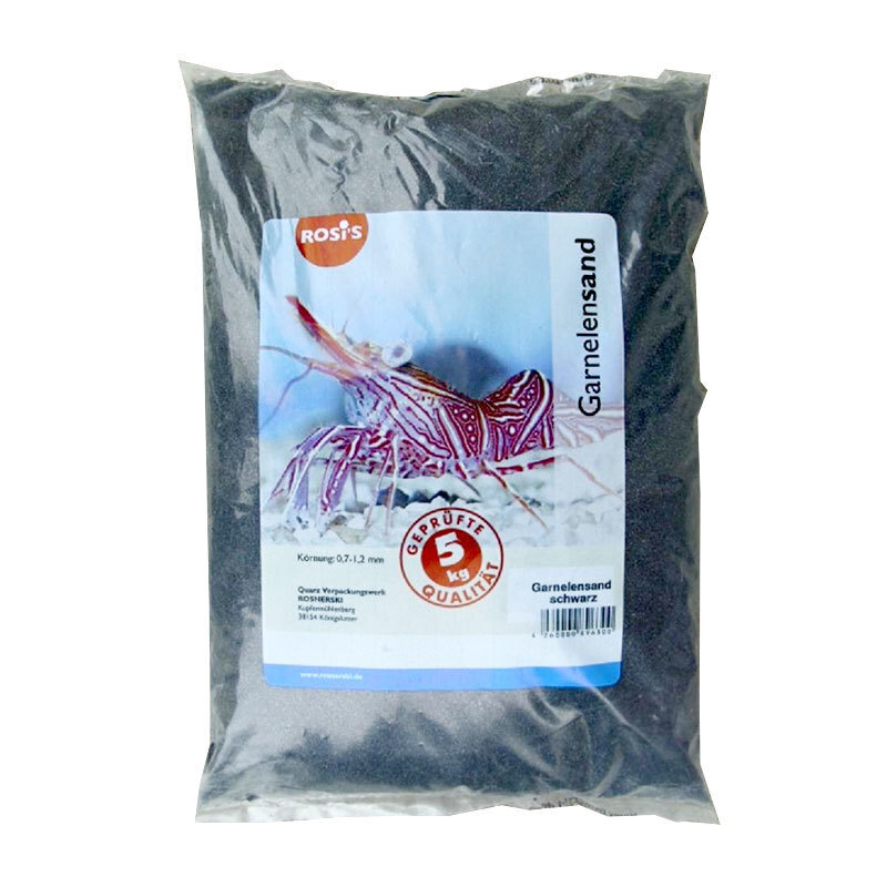 Rosi's Bodengrund Rosi's Garnelensand 5kg schwarz