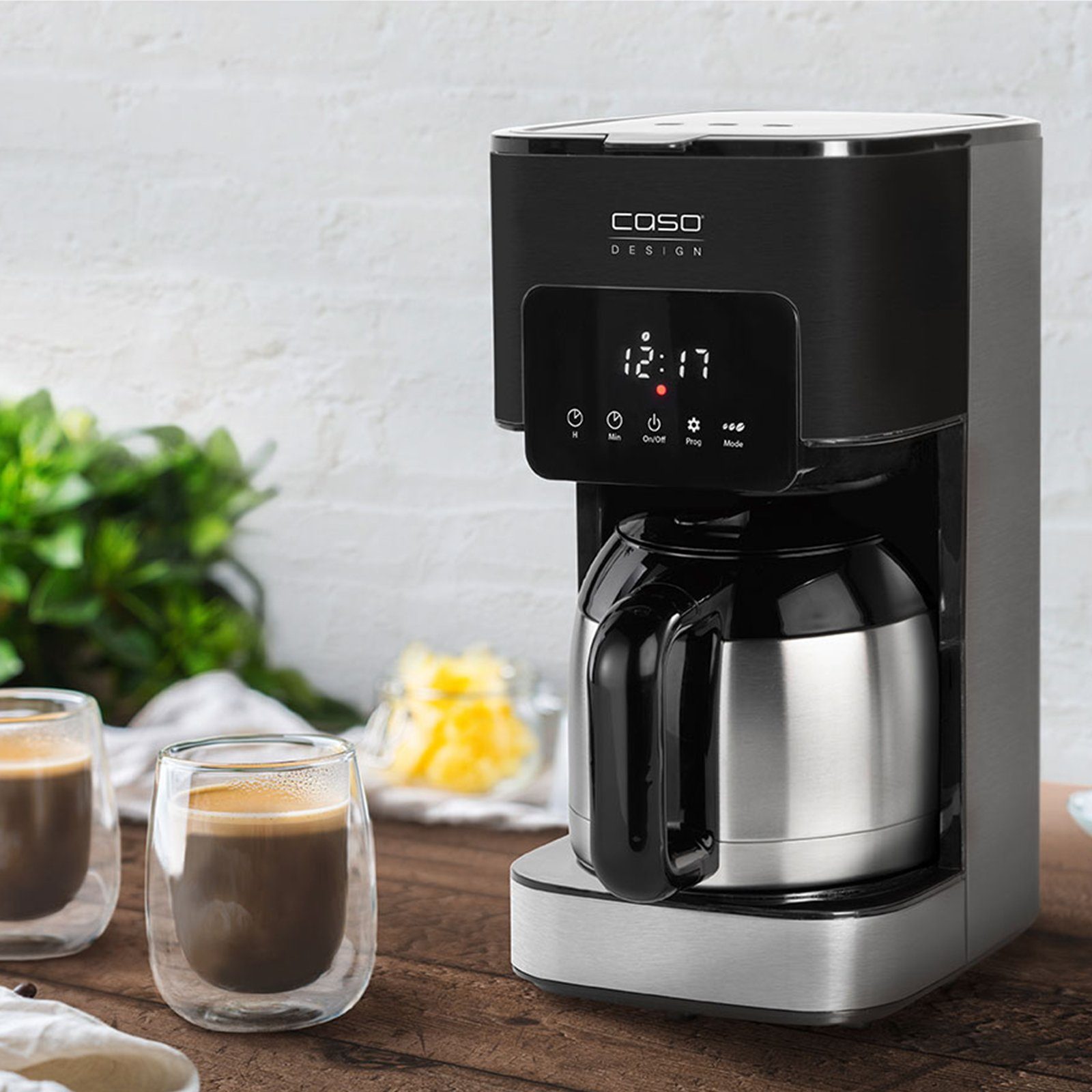 Caso Filterkaffeemaschine 1847 Taste & Style Thermo, Aromafunktion