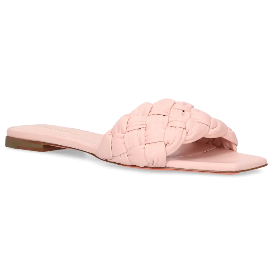 Santoni - Pantoletten 70023 Kalbsleder - pink