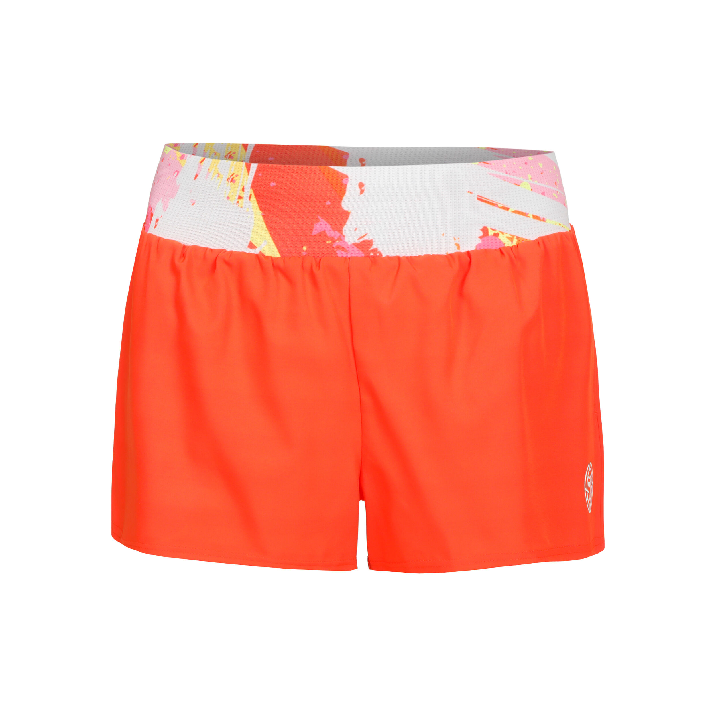 Wild Arts Printed 2In1 Shorts Damen - Rot, Mehrfarbig