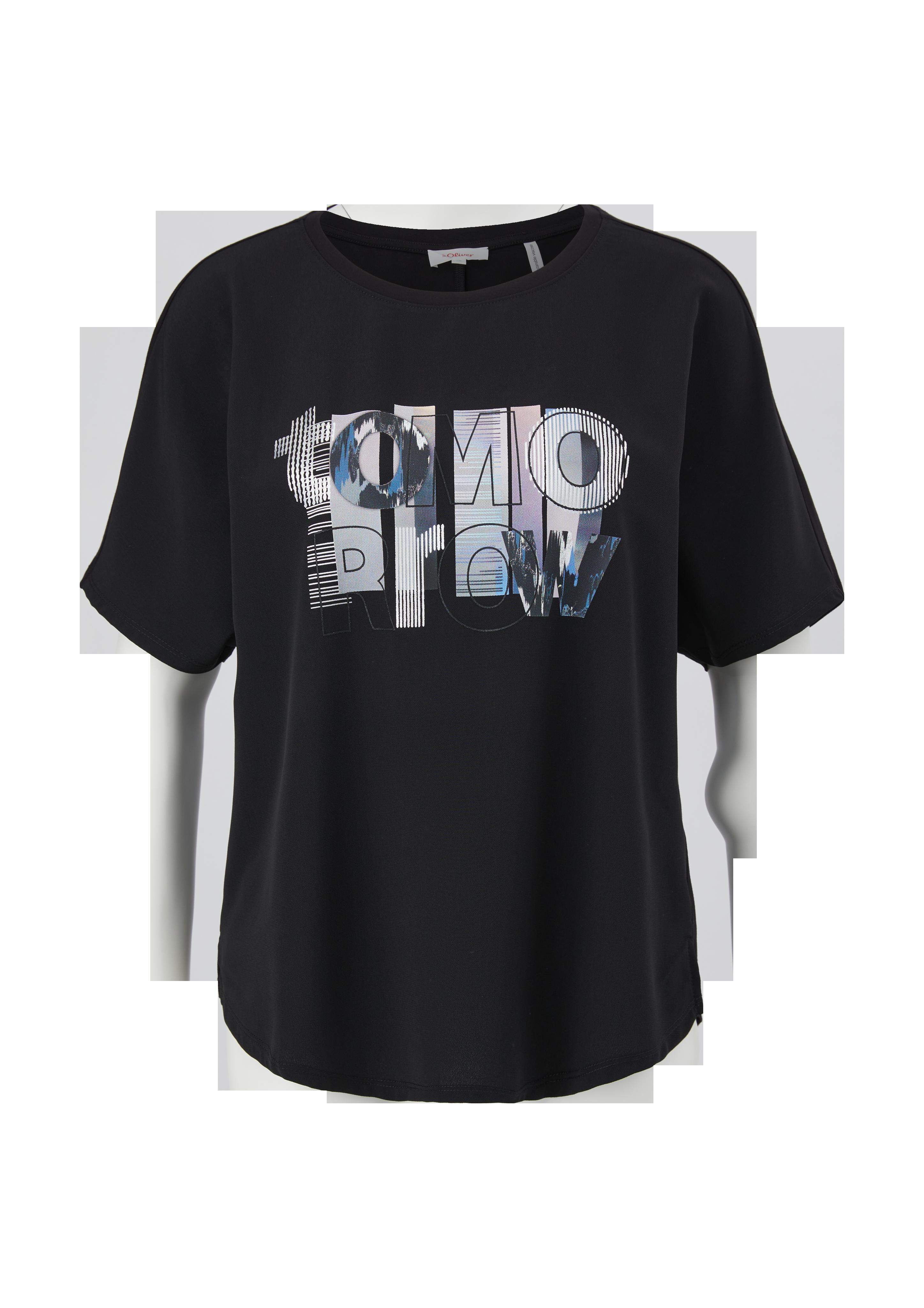 T-Shirt mit Frontprint  2125374-99D0