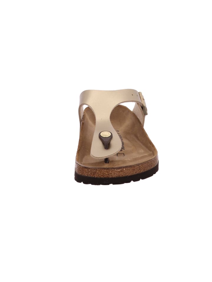 Birkenstock Pantolette in gold günstig kaufen 36