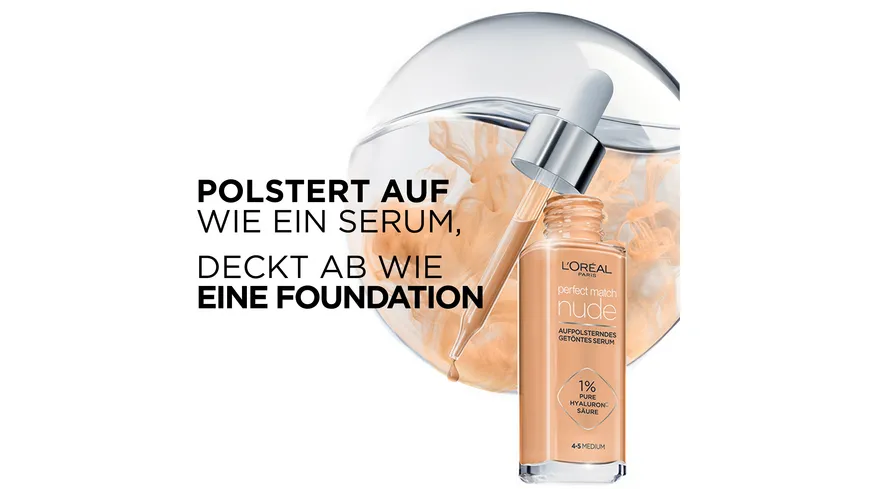 L'ORÉAL PARIS MakeUp PERFECT MATCH NUDE SERUM 30 ml 2-3 - hell