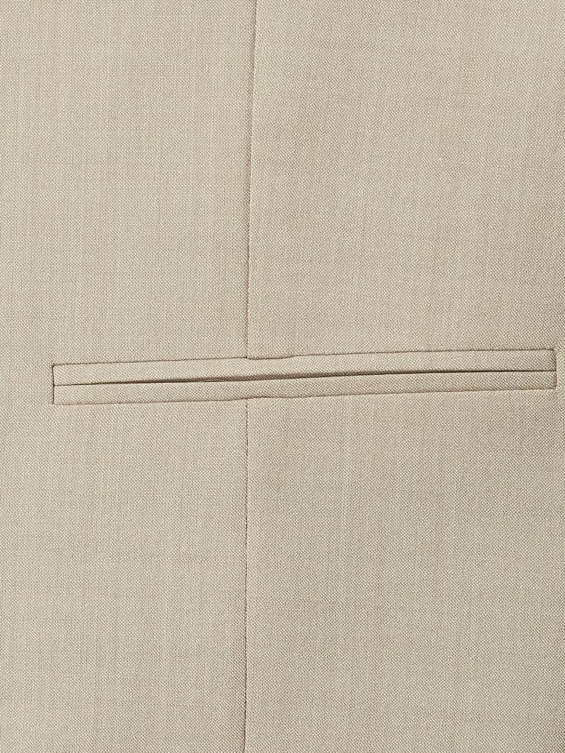 Weste mit Knopfleiste Modell 'Monopoli' in beige