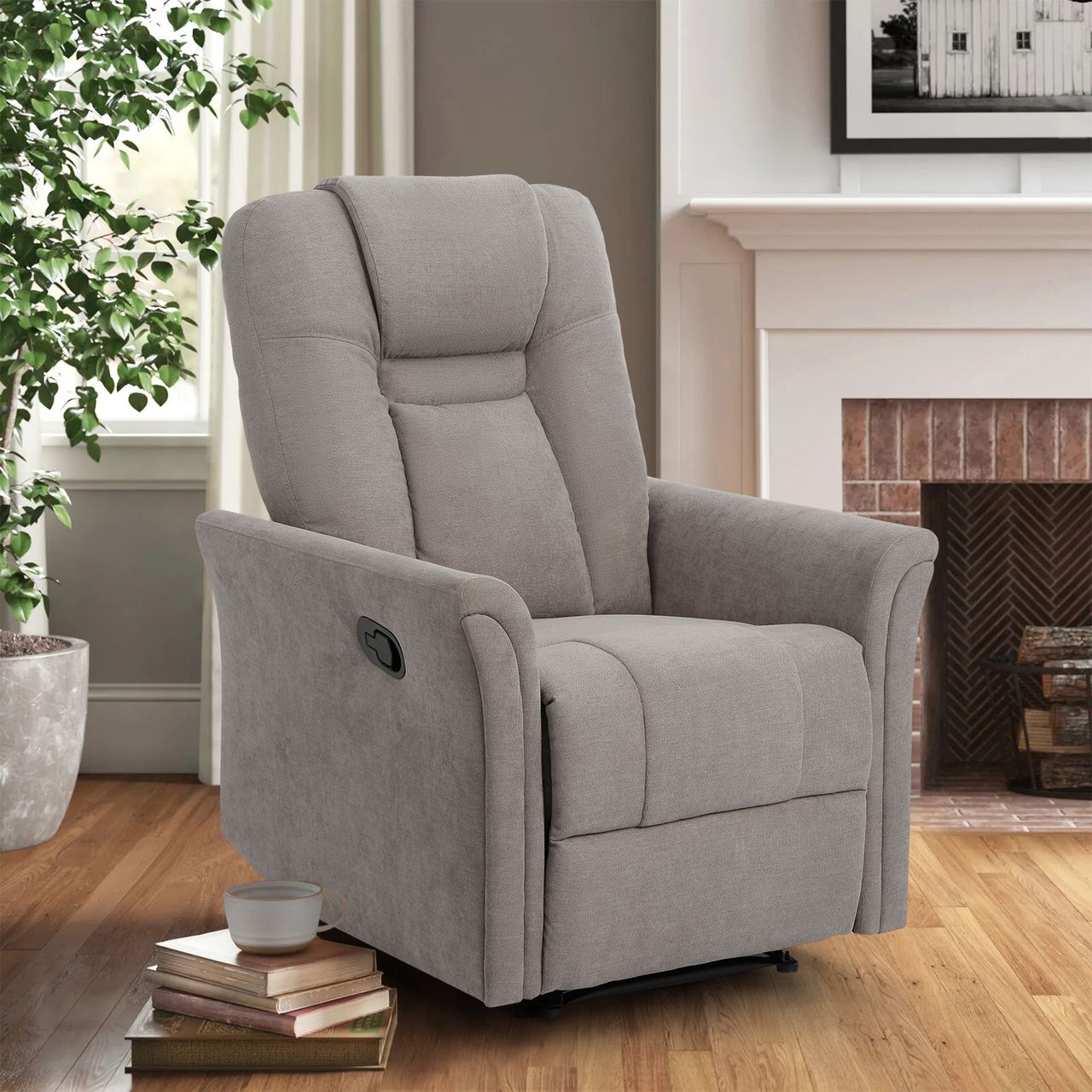 Happy Home Happy Home gepolsteter & verstellbare Relaxsessel HWP55-BEI beige