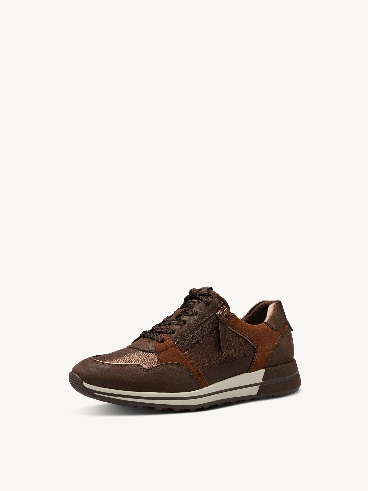 Basket en cuir - marron