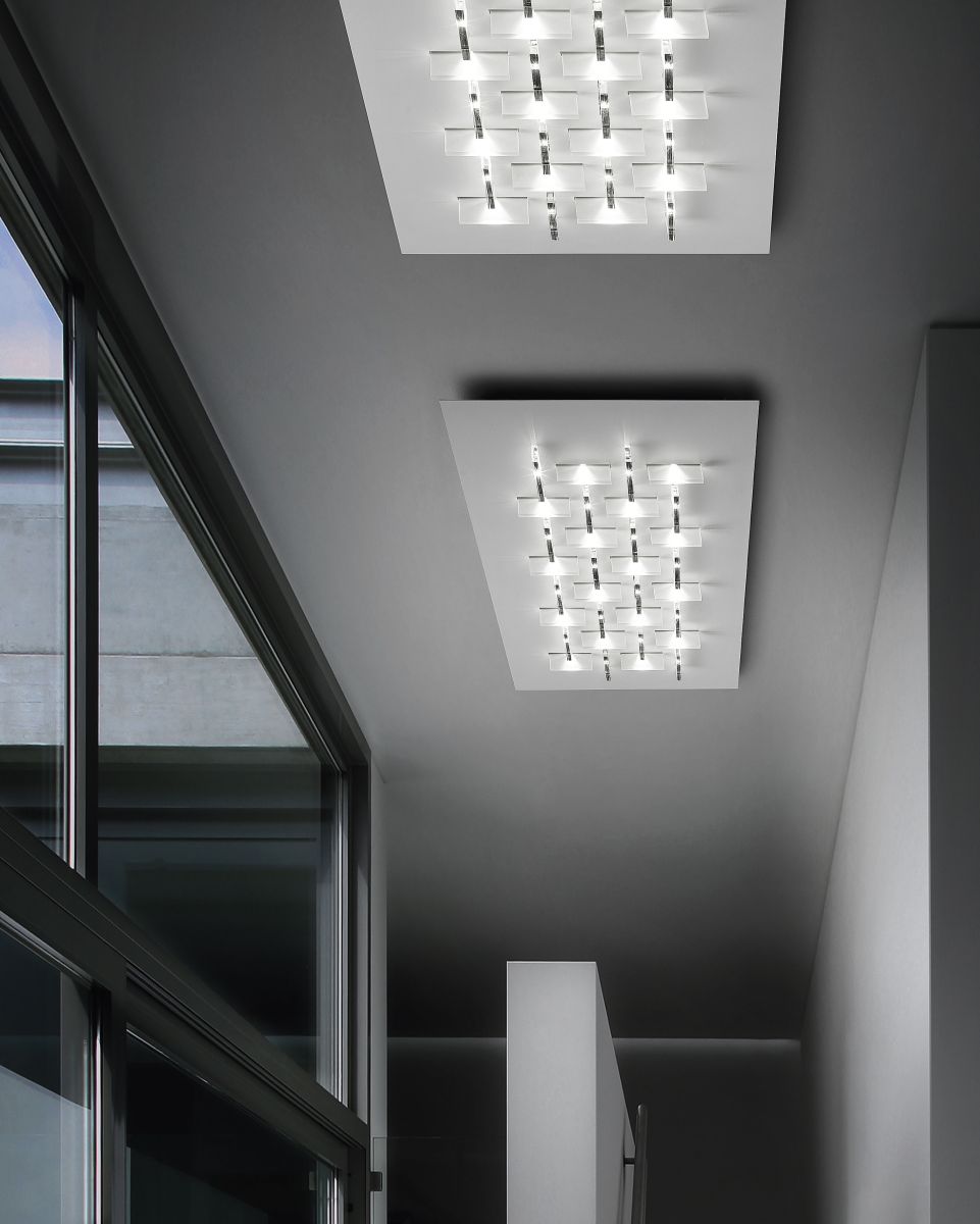 LED Deckenleuchte Cristalli 50 x 110 cm