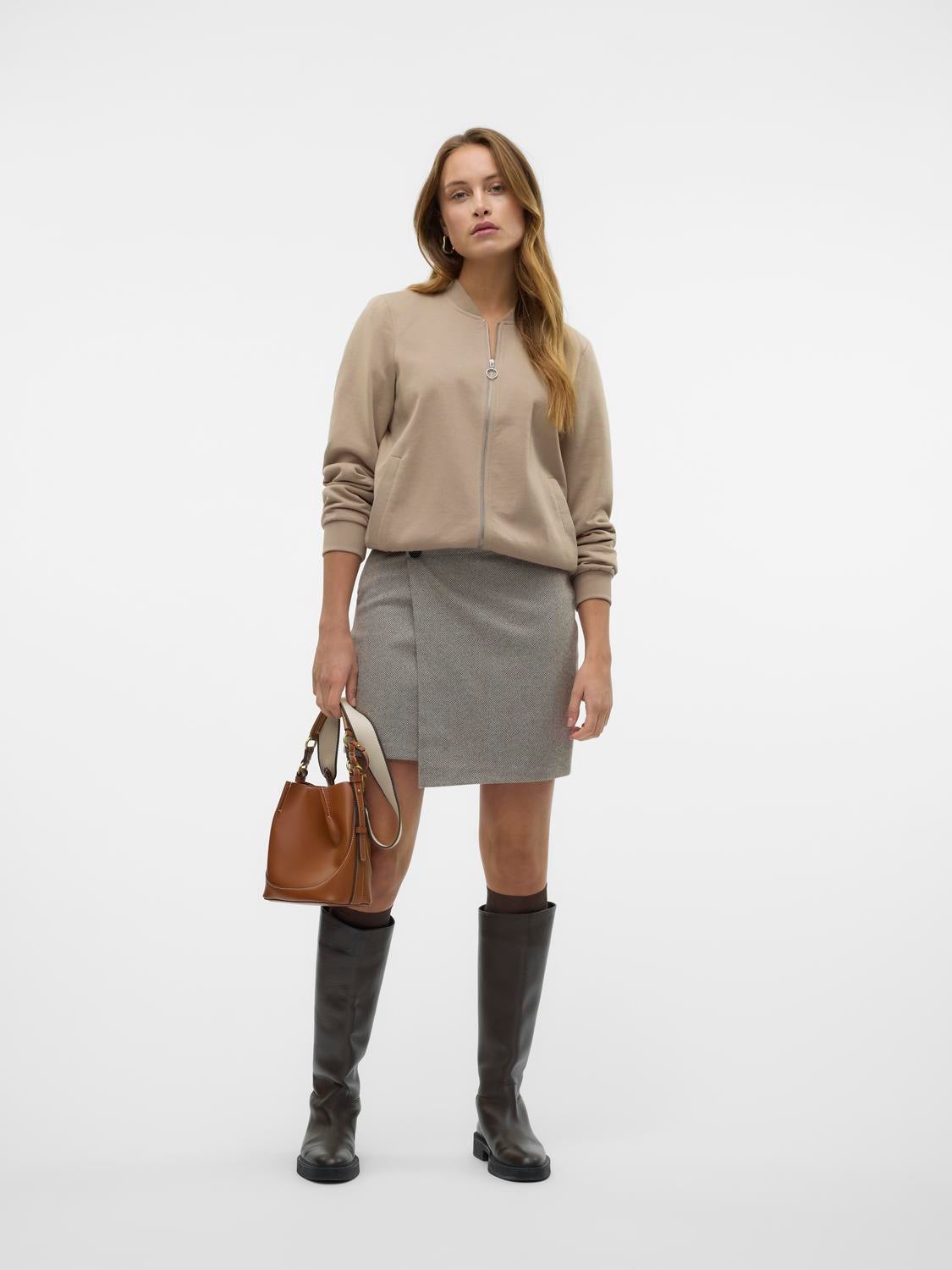 VMKAWI Mittlere Taille Minirock