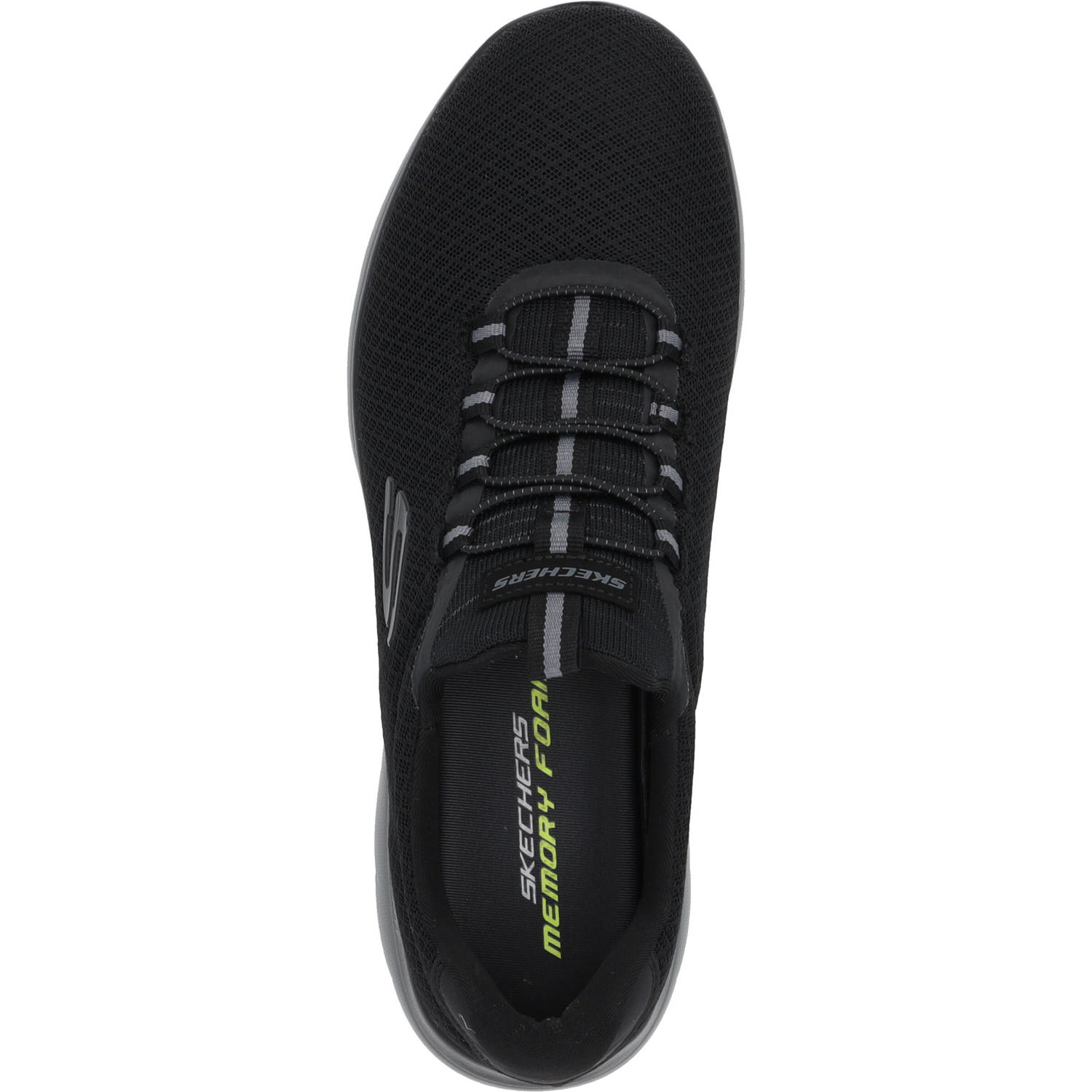Skechers 52811, Sneakers Low, Herren, Schwarz (Black Charcoal)