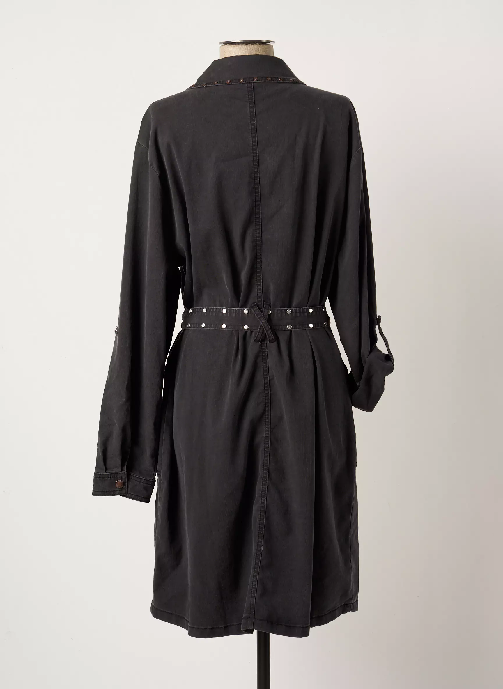 Eva Kayan Robes Mi Longues Femme couleur gris