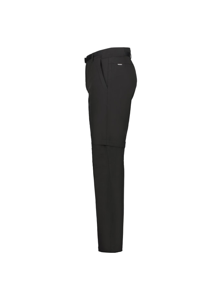 Icepeak Barwick Zip Off Wanderhose mit Gürtel in Anthrazit günstig kaufen