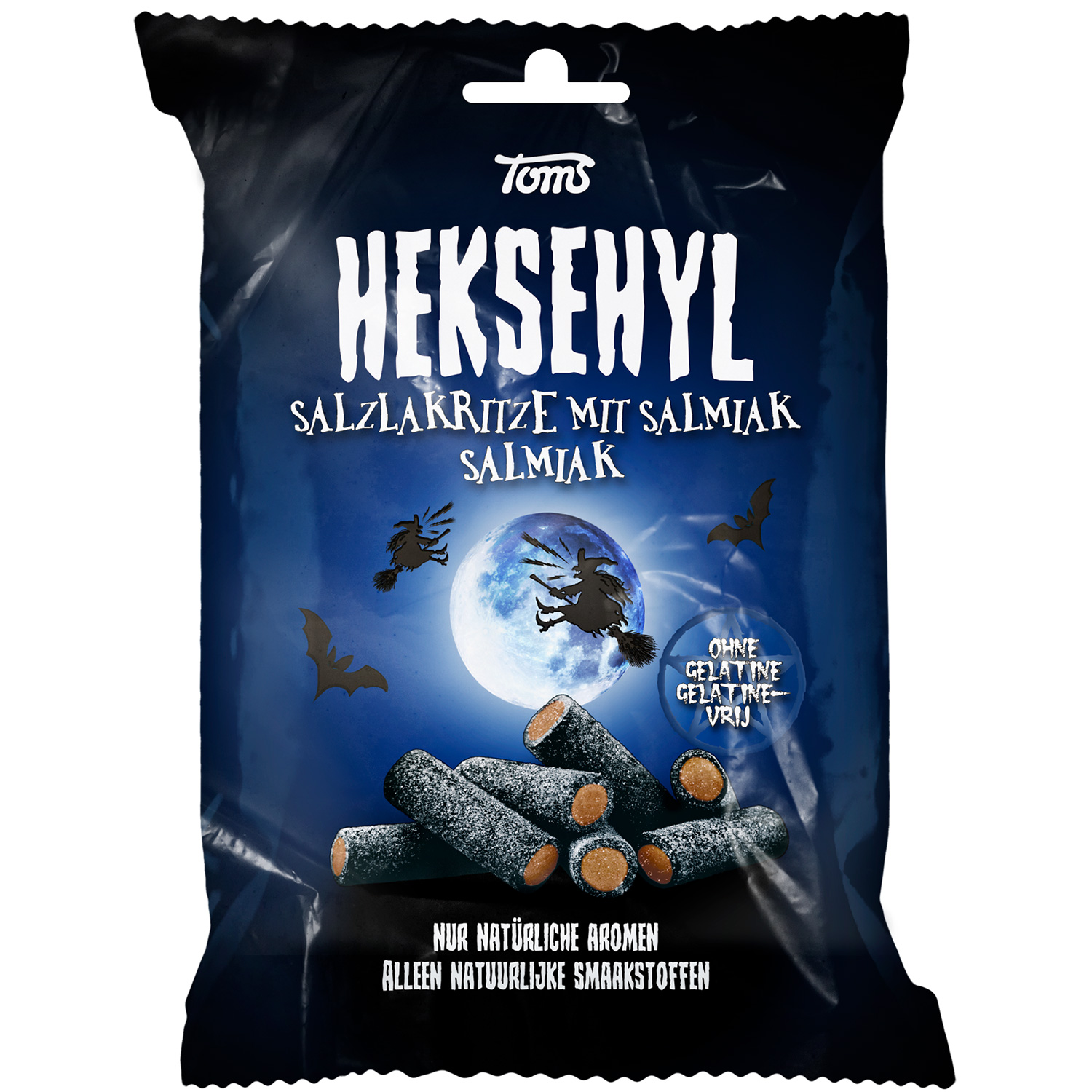 Toms Heksehyl Salmiak Drop 150g