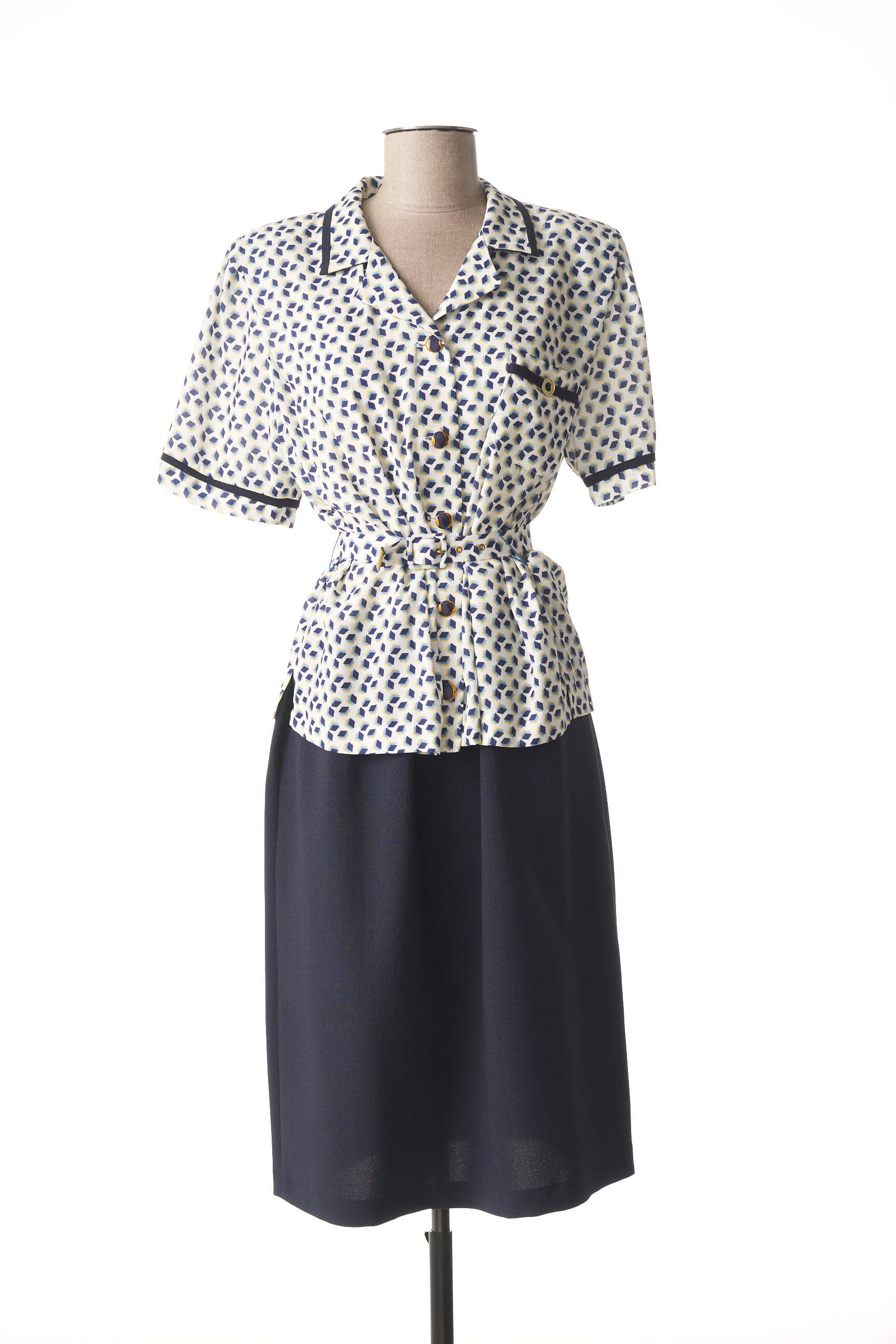 France Rivoire Ensembles Robe Femme couleur bleu