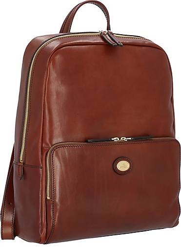 The Bridge Firenze Rucksack Leder 39 cm Laptopfach